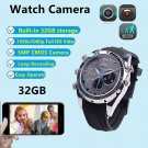 EBD Product 32GB Mini 1080P DVR Smart Watch Wristband Camera Infrared HD Video Recorder