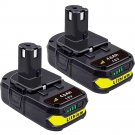 Great-choice-products 2Pack 4.0Ah Lithium Battery Replacement for Ryobi 18V Battery