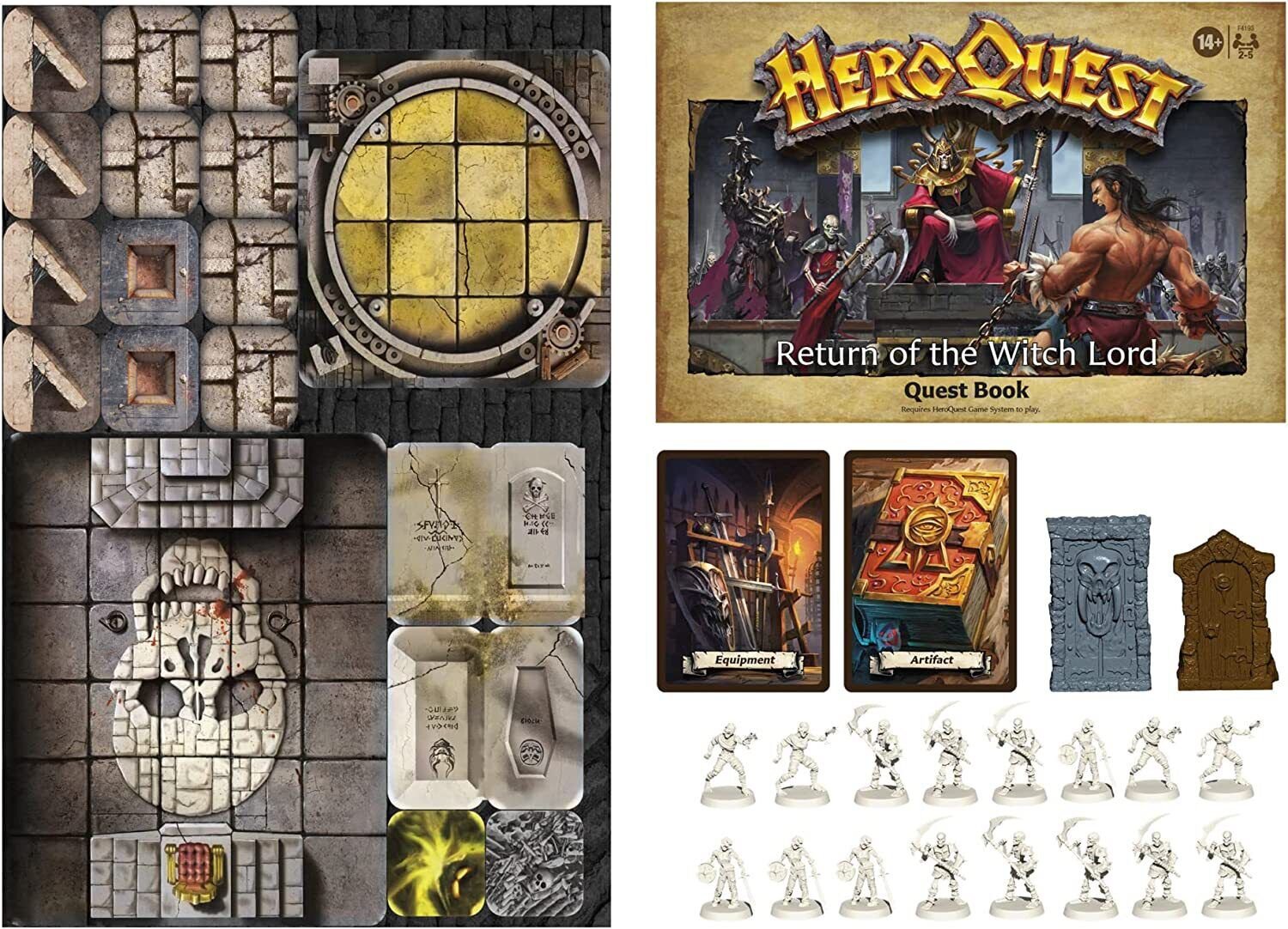 Avalon Hill HeroQuest Return of The Witch Lord Quest Expansion Pack