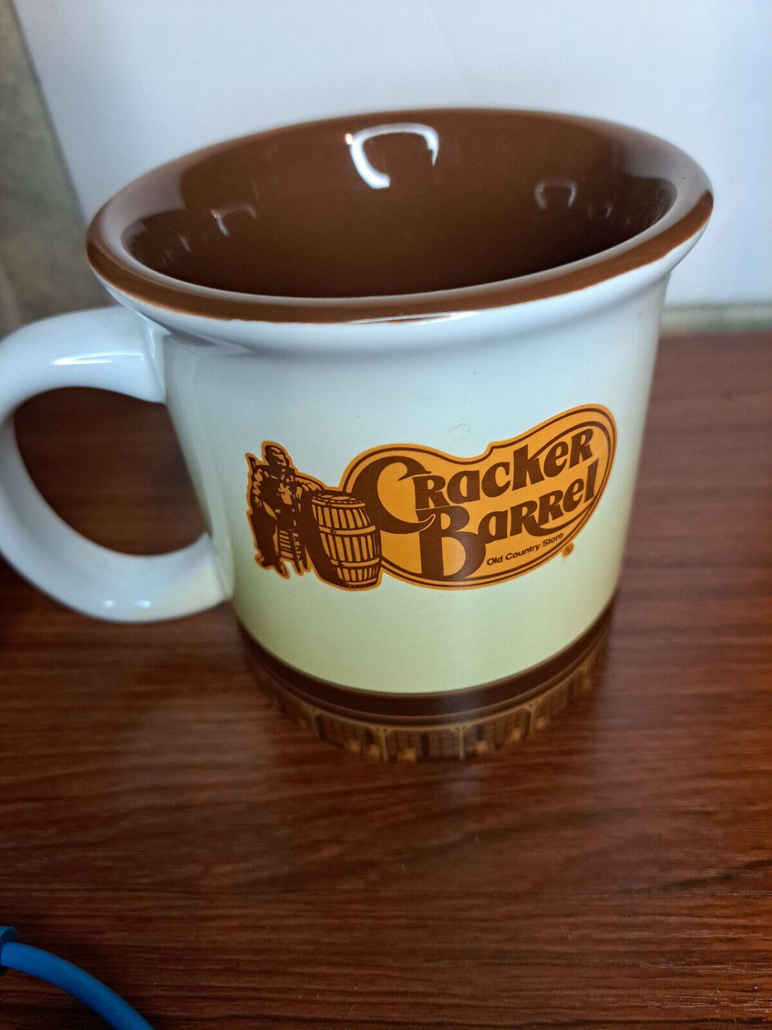 Cracker Barrel Old Country Store Checker Board Mug 4" Tall