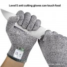 1 Pair HPPE Kitchen Gardening Hand Protective Gloves Butcher Meat Chopping Working Gloves