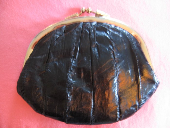 Old Fashion Black 1945 coin purse