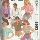 Plus Size Pattern-Misses Blouses-Sizes 22-24, Bust 44-46