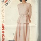 Pattern-Stitch N Save-Missses Top & Skirt in Sizes 12-14-16