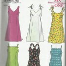 Pattern-New Look-Six Easy Options-Misses Summer Dress in Sizes 6-16