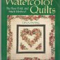 Quilt Patterns-Quick Watercolor Quilts-Fuse-Fold-Stitch Method-13 Quilts