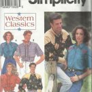 Pattern-Western Classics Misses & Men's Western Shirts-Sizes LG-XL
