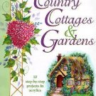 Tole Painting Instructions Book-Painting Country Cottages