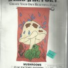 Craft Pattern-The Flag Factory-Create Your Own Flag-MUSHROOMS