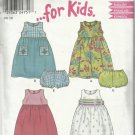Pattern-It's So Easy-Toddlers Dress & Panties in Sizes 1/2-1-2-3-4