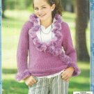 Knitting Patterns-Knit Tops For Girls-5 Fabulous Designs