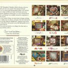 Cross Stitch Pattern Book-1997 Keepsake Calendar-Patterns