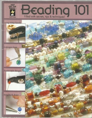 Beading 101-Filled With Secrets-Tips & Techniques-Crimp Beads-Make A Loop-Drops