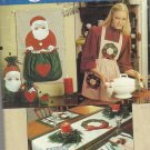 Vogue Craft Pattern-Christmas Craft-Gift Bags-Pot Holders-Placemats-Apron-Cardho