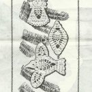 Vintage Crochet Pattern-Crocheted Christmas Designs-Design 528