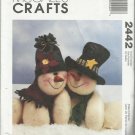 Craft Pattern-Melting Hearts-15" Melting Hearts Snowmen