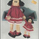 Doll Pattern-17" & 8" Miss Lulu Doll by Keeping You In Stitches