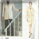 Vogue American Designer Pattern-Anne Klein-Misses Jacket-Skirt-Pants-Sz 12-16