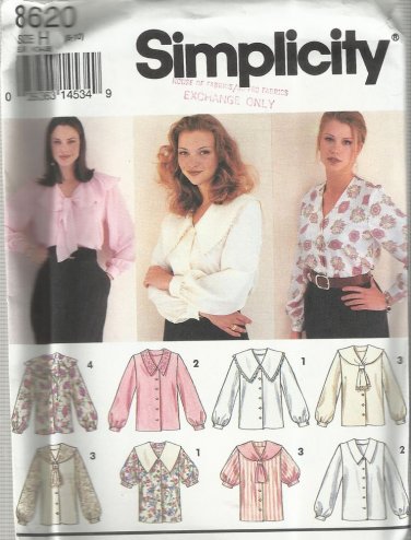 Pattern-Misses Blouse in Sizes 12-16    Spring & Summer