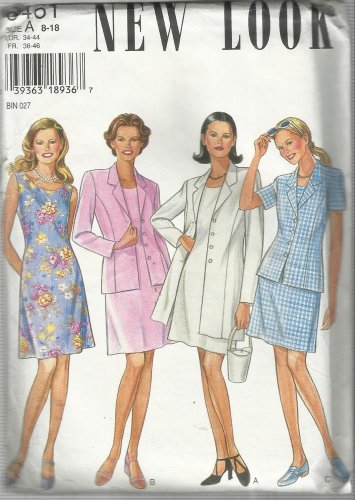 Pattern-Misses Jacket & Dress-Sizes 8-18   ~~Spring & Summer~~