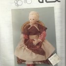 Doll Pattern-Animal Trax-Blanche-Designed by Marie White
