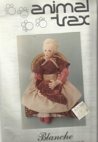 Doll Pattern-Animal Trax-Blanche-Designed by Marie White