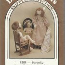 Doll Pattern-Dream Spinners-27" Serenity Doll & Clothes-Quilt
