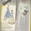 Plus Size Pattern-Misses Bride's or Bridesmaid Unlined Dress-Sizes 18-20