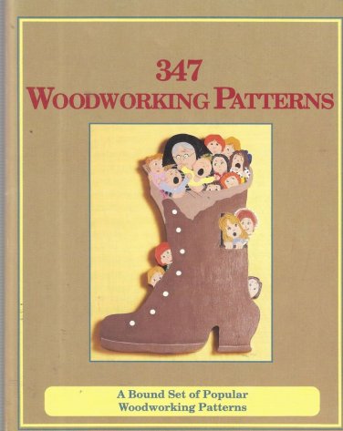 Woodworking Pattern Book-347 Woodworking Patterns-Popular Patterns
