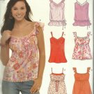 Pattern-NEW LOOK-Misses Summer Tops-Sz 8-18  GREAT SUMMER PATTERN
