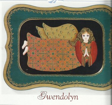 Decorative Painting Pattern Book-Priscilla Paints ANGELS Book 1-Walnut Hollow