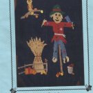 Duplicate Stitch Pattern-Fall, Scarecrow, Owl on Branch-Stitch on Sweater