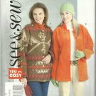 Pattern-Yes It's Easy See & Sew-Misses Jacket-Size L-XL