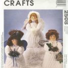 Craft Pattern-14" Chenille Angels by Michelle Hains-Adorable Christmas Angel Dol