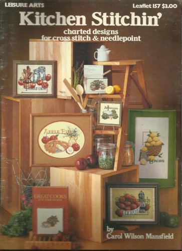 Cross Stitch & Needlepoint Charted Designs Booklet-KITCHEN STITCHEN