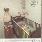Vintage  Pattern-Gingham Goose-Diaper Stacker-Bear Toy-Mobile-Crib Gym-Quilt
