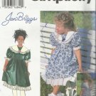 Patttern-Jan Briggs Child's Dress in Sizes 5-6-6X