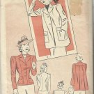 Vintage Classic Pattern-Misses Jacket Set-Unmarked Pre-cut Pattern Pieces-Sz 16