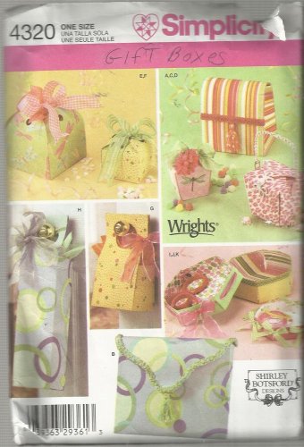 Holiday Pattern-Fabric Gift Boxes