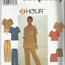 Pattern 2 Hour-Misses Tops-Pants or Shorts-Sizes 14-16-18
