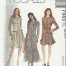 Pattern-Misses Top & Skirt in Three Lengths in Sizes 4-6-8   Easter