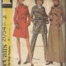 Vintage Pattern- Misses Coat in Two Lengths-Pantsuit-Size 10