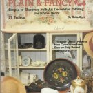 Folk Art Painting Plain & Fancy-Folk Art Decorative Painting For Home Decor-17 P