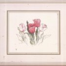 Cross Stitch Pattern Leaflet-TULIPS From Original Watercolors By Janet Powers