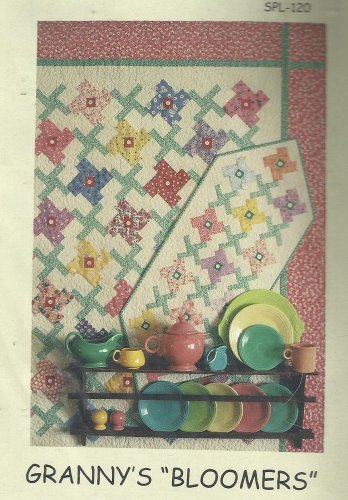 Quilt Pattern-Simple Pleasures-GRANNY'S BLOOMERS-Runner & Quilt