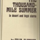 History-The Thousand-Mile Summer in the Desert and High Sierra