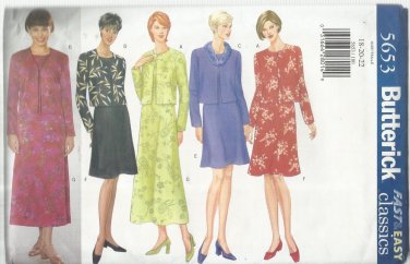 Plus Size Pattern-Fast & Easy Classics-Top & Dress in Sizes 18-20-22
