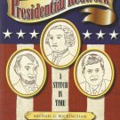 Presidential Redwork-A Stitch in Time-42 Presidents To Draw-Embroider-Quilt-Pain