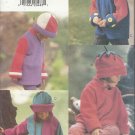 Vogue Accessories Pattern-Children's Hats & Coats-Sizes 2-3-4-5-6-6X