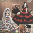 Crochet Pattern Booklet-Doll Dresses-Crochet Reversible Ruffles-Annie's Attic